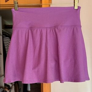 Beyond Yoga Vibrant Purple Skater Skirt